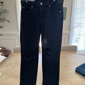 H&M Women’s Ripped black Jeans
